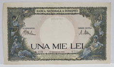 Bancnota UNA MIE LEI, 10 SEPTEMBRIE 1941, Mic defect foto