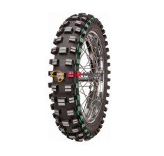 Anvelopa Mitas 120 / 90 - 18&amp;amp;quot; C-18 Eagle Super Light TT cu dunga verde foto