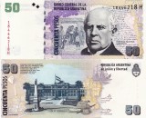 Bancnota Argentina 50 Pesos 2003 UNC Necirculata