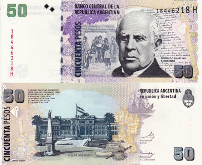 ARGENTINA 50 pesos 2003 UNC!!! foto