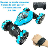 Masinuta cu telecomanda si control prin gesturi,Reincarcabila,Off-road,27x15x9cm, 6-8 ani, Unisex, Electrice