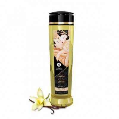 Ulei de masaj - Shunga Massage Oil Desire Vanilla 240 ml foto