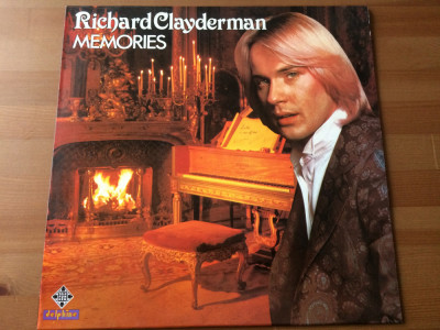 richard clayderman memories disc vinyl lp muzica pop telefunken germany 1979 VG+ foto