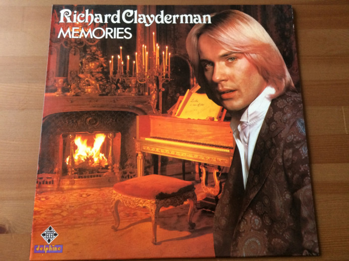 richard clayderman memories disc vinyl lp muzica pop telefunken germany 1979 VG+