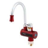 MIXXUS Electra 240-E Red robinet instant electric pentru apa, 3 kW din plastic si otel inoxidabil Innovative ReliableTools