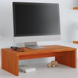vidaXL Suport pentru monitor, maro ceruit, 50x27x15 cm, lemn masiv pin