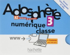 Adosphere 3 - Manuel numerique enrichi pour l'enseignant (carte de telechargement) | Katia Grau, Catherine Macquart-Martin, Fabienne Gallon
