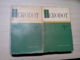 HERODOT - ISTORII - 2 Volume - Editura Stiintifica, 1961, 546+629 p.+ harta