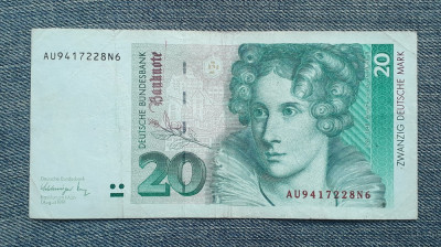 20 Mark 1991 Germania / marci seria 9417228N6 foto