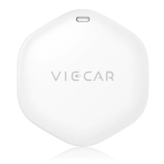 Set Dispozitiv Anti-pierdere Viecar DW01 GPS Tracker, Bluetooth, Smart Tag cu alarma, compatibil cu iOS Find My, localizare in timp real, pentru copii