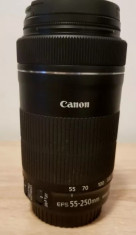 Obiectiv Canon EFS 55-250 1/4-5.6 IS STM nou foto