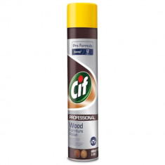 Solutie Spray pentru Mobila CIF Professional, 400 ml, Solutie Pulverizatoare pentru Curatarea Mobilei, Solutie Spray CIF pentru Curatarea si Lustruire