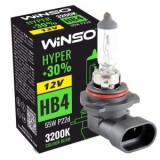 Bec Halogen Winso Hyper +30% HB4 - 12V, 55W P22d ● 3200K