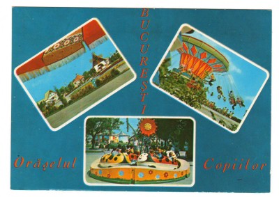 CPIB 18632 CARTE POSTALA - BUCURESTI. ORASELUL COPIILOR, NECIRCULATA, MOZAIC foto