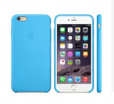Husa Originala Apple iPhone 6 PLUS / 6S PLUS / Silicone Case - MGRH2ZM/A, Albastru, Silicon