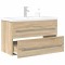 vidaXL Set mobilier de baie, 2 piese, stejar sonoma, lemn prelucrat 3324964