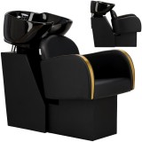 Scafa coafor Zane pentru salonul de coafură și frizerie cu bol ceramic mobil armătură baterie si cască
