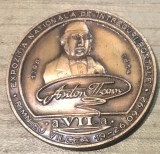 MEDRO01 Medalii Galati - Expozitia Filatelica - Ramnicu Valcea 1992