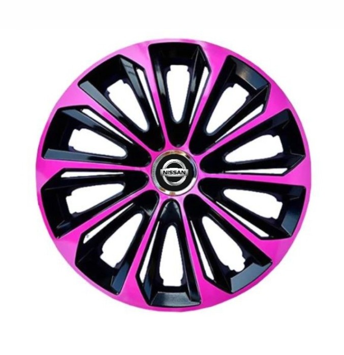 Set 4 capace roti Extra Strong Pink R15 pentru gama auto Nissan