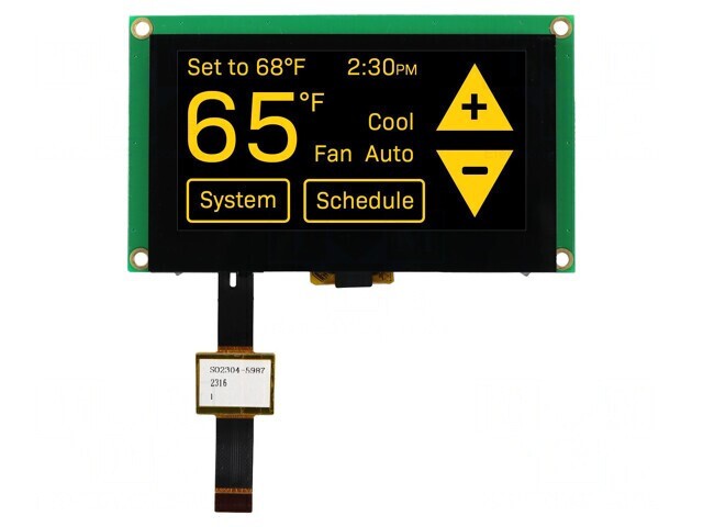 Afișaj OLED Grafic 2.7&quot; 128x64 Galben