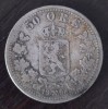 Moneda Norvegia - 50 Ore 1895 - Argint, Europa