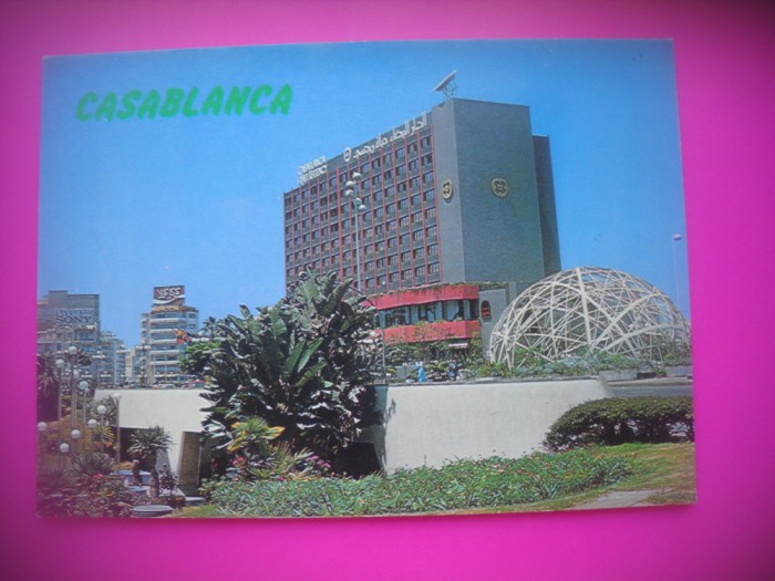 HOPCT 6761 PIATA MOHAMMED V CASABLANCA -MAROC -AFRICA-NECIRCULATA