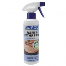 Soluție pentru impermeabilizat Nikwax Fabric & Leather Spray - 300ml