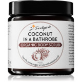 Dr. Feelgood Organic Coconut in a Bathrobe exfoliant din zahar cu ulei de cocos 120 ml