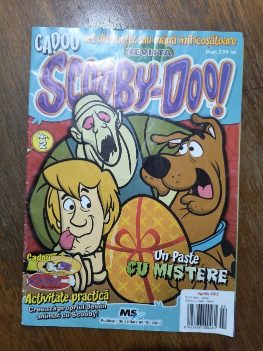 Revista Scooby Doo ! nr. 2 / 2012 / R6P5F