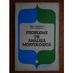 Mircea Zdrenghea - Probleme de analiza morfologica