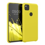 Husa Kwmobile pentru Google Pixel 4a, Galben, Silicon, KWM000011HX063C, Carcasa