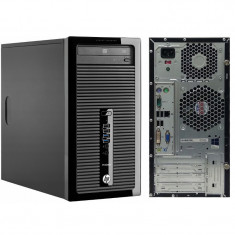 Unitate refurbished Tower HP PRODESK 400 G3 MT Procesor I5 6500, Memorie RAM 8 GB, SSD 240 GB, Windows 10 Pro, DVD/RW