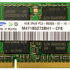 Memorie Laptop Samsung 4GB DDR3 8500S 1066Mhz CL7 M471B5273BH1
