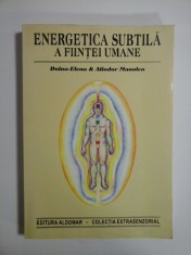 ENERGETICA SUBTILA A FIINTEI UMANE - DOINA-ELENA &amp; ALIODOR MANOLEA