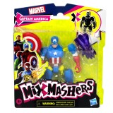 MARVEL AVENGERS MIX MASHERS FIGURINA CAPITAN AMERICA 12CM SuperHeroes ToysZone