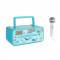 Auna Kidsbox Underwater CD Boombox, CD player, bluetooth, FM, USB, display LED, turcoaz