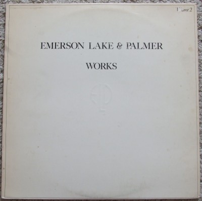 EMERSON LAKE AND PALMER (ELP) - Works 2 (1977) Made in England foto