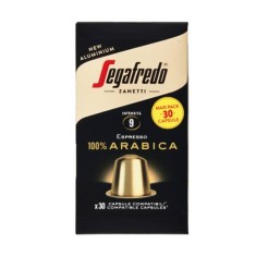 Cafea capsule Segafredo Espresso Supremo 100 % Arabica compatibile Nespresso 30 buc