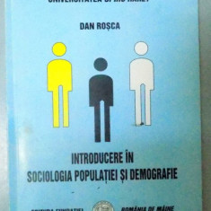 INTRODUCERE IN SOCIOLOGIA POPULATIEI SI DEMOGRAFIE , 2007