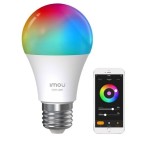 Bec inteligent Imou B5, 16 milioane de culori, 2.4G Wi-Fi, Control din aplicatie, Compatibilitate cu Alexa, Google Assistant, CL1B-5-E27 SafetyGuard S