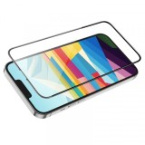 Folie de protectie Ecran HOCO G16 pentru Apple iPhone 16 / 15, Sticla Securizata, Full Glue, 5D, Neagra