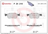 Set placute frana BREMBO P24210