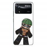 Husa compatibila cu Xiaomi Poco X4 Pro Silicon Gel Tpu Model One Punch Man Mumen Rider