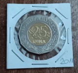 C50 - Moneda foarte veche - Croatia ante euro - 25 kuna - 2011, Europa