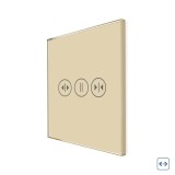 Cumpara ieftin Panou Intrerupator Draperii cu Touch Din Sticla LUXION SmartElectro IntelligentHouse