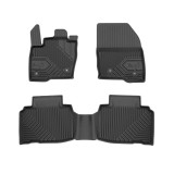Covorase Auto Tip Tavita Dedicate Ford Edge 2015-2021, Material TPE, Margini Inaltate 4cm, Protecție Sigura, Ușor de Curățat, Fără Miros