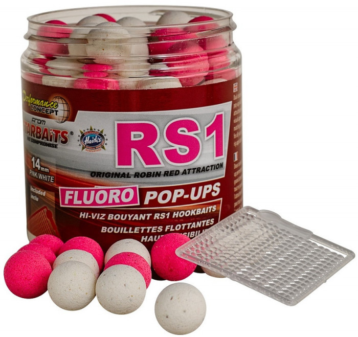 Starbaits RS1 - Boilie FLUO floating 80g 14mm