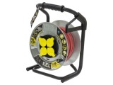 Prelungitor alimentare KEL 3x1,5mm2 4 prize 25m 16A gumă roșie