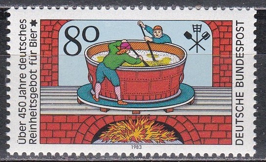 Germania 1983 - Producerea de bere de peste 450 de ani, MNH