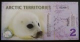 Cumpara ieftin Bancnota - Fantezie 2 DOLARI POLARI - TERITORIILE ARCTICE, ND * Cod 665 = UNC